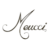 Black Meucci 21-3 Pool Cue w/Grey Inlay Logo
